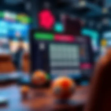 User-Friendly Online Lottery Interface User-friendly interface showcasing online lottery platform