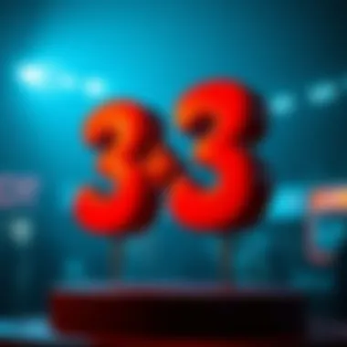 Understanding the Mechanics of 3+3 Toto Visual representation of the mechanics of 3+3 Toto