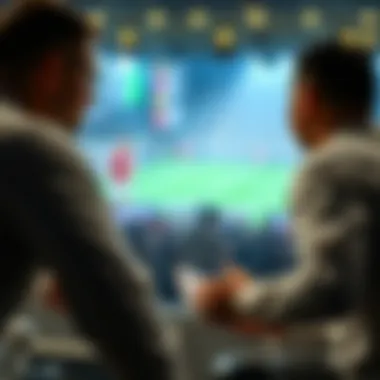 Visual representation of sports betting strategies