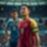 Analysis of team strategies in the Asian Cup