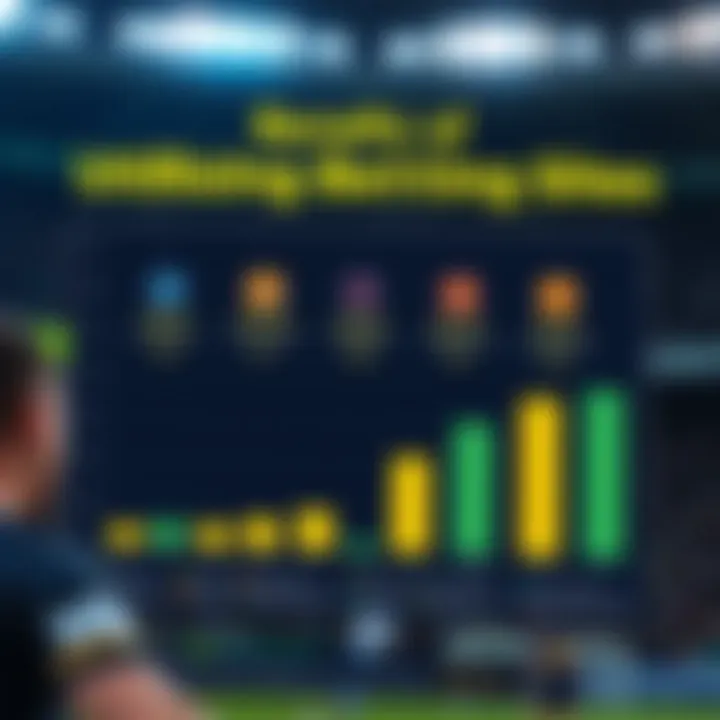 A chart illustrating the benefits of using betting sites