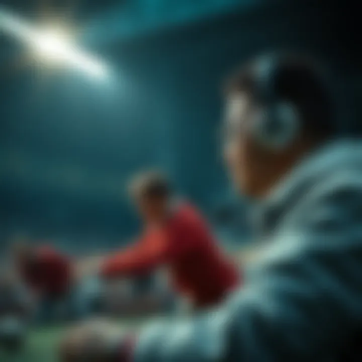 Visualizing quick decision-making in betting