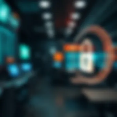Secure Betting Environment Secure betting environment with encryption symbols