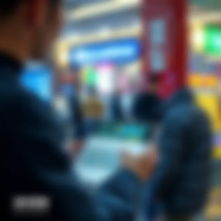 User engaging with BetLottoKorea platform on a digital device
