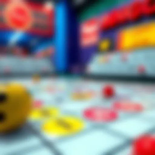 Bingo game board layout showcasing various patterns