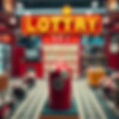 Conceptual representation of daily lottery system