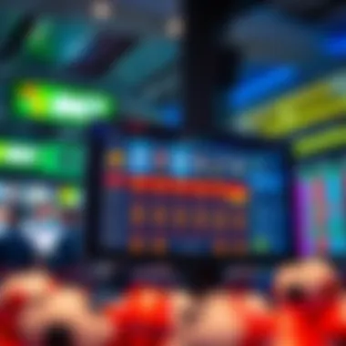 User interface of a lottery betting platform