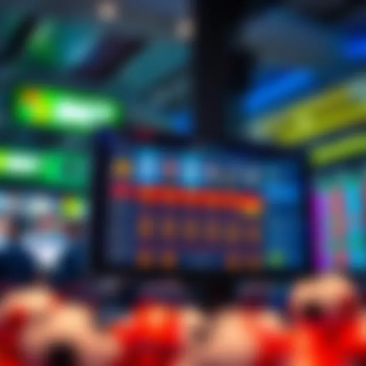 User interface of a lottery betting platform