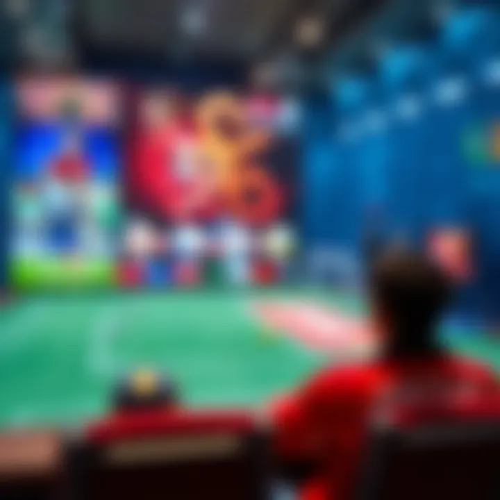 A digital platform showcasing various sports channels