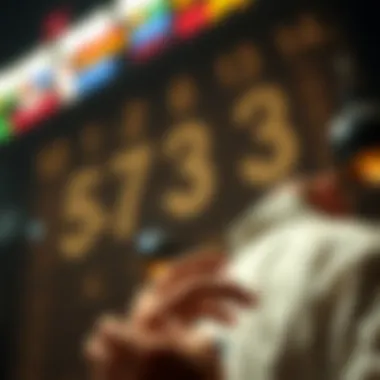 The Connection Between Dreams and Lucky Numbers A mystical depiction of lucky numbers in dreams