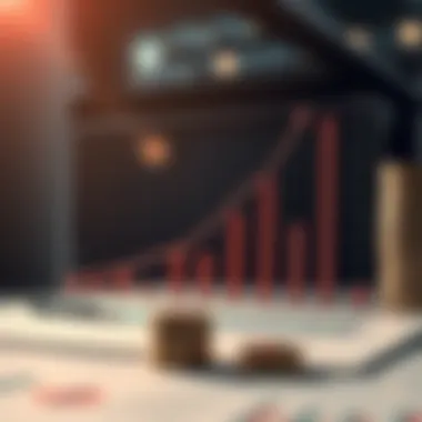 Investment Growth Analysis A sophisticated financial graph showcasing investment growth