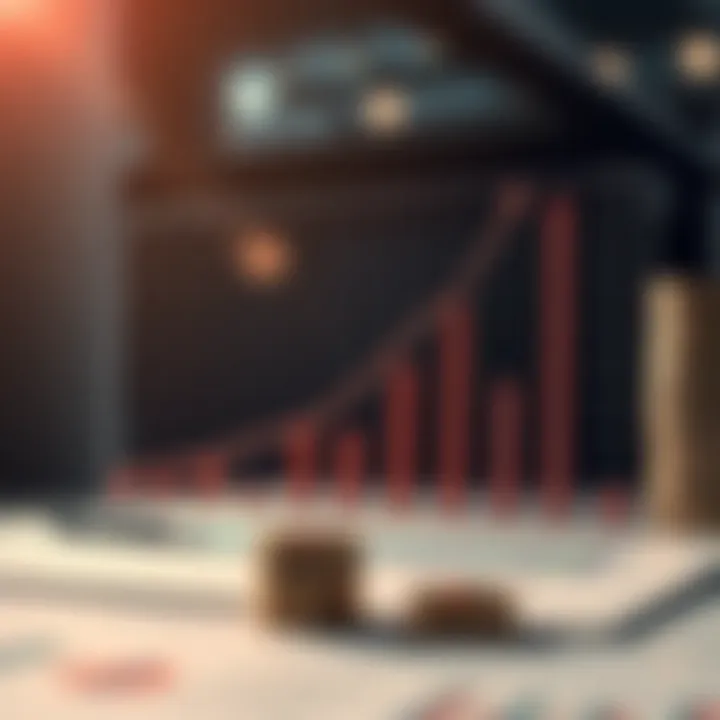 Investment Growth Analysis A sophisticated financial graph showcasing investment growth