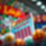 A captivating lottery ticket with vibrant colors and enticing graphics