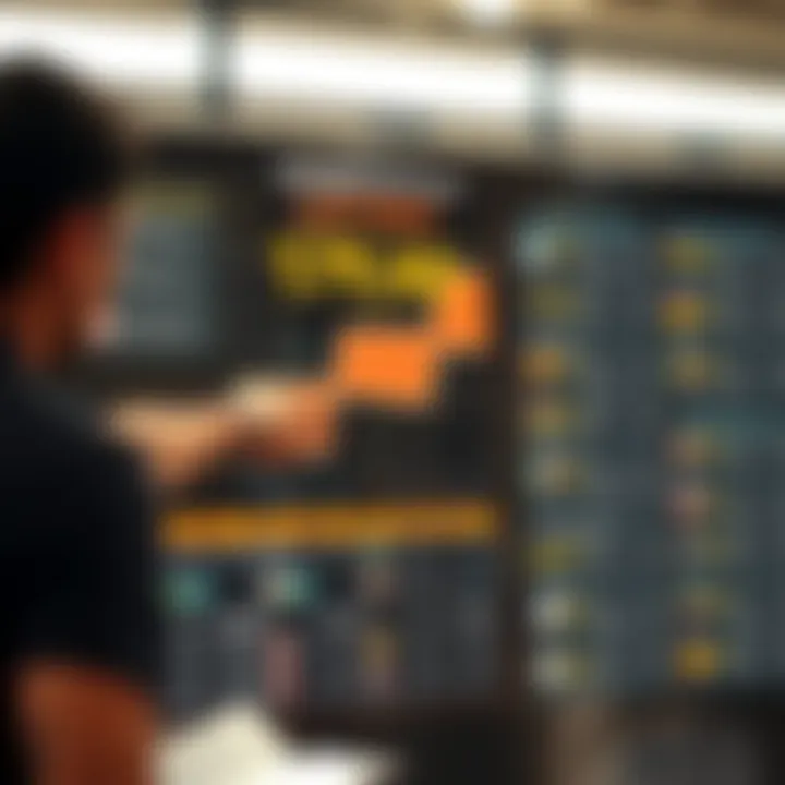 An intriguing chart displaying trends and statistics related to lottery games