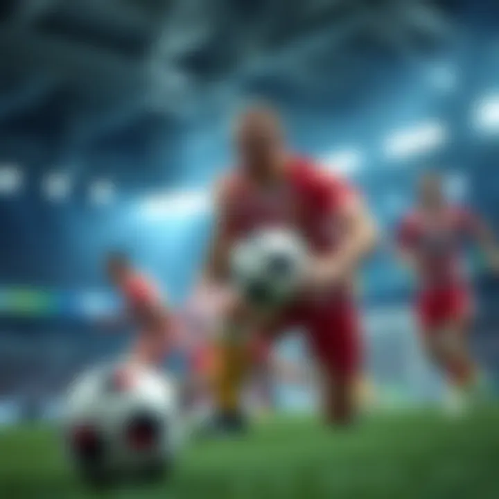 Illustration of various betting options available