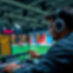 Detailed view of the platform interface