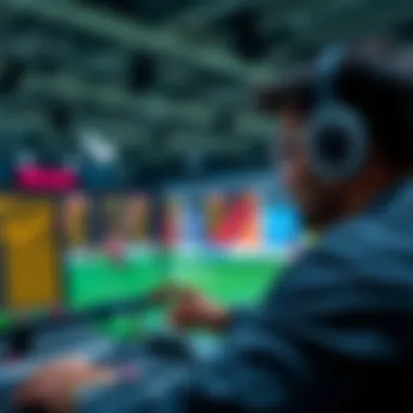 Detailed view of the platform interface