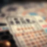 Intricate design of a lottery ticket