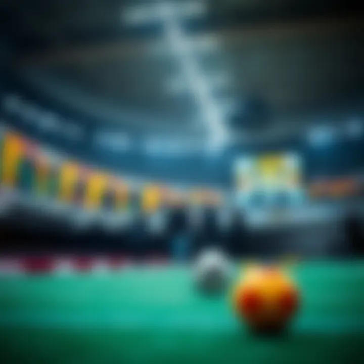 Visual representation of sports betting dynamics