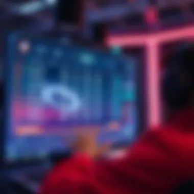 An esports betting platform interface showcasing live odds