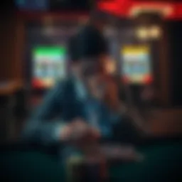 Symbolic representation of gambling addiction