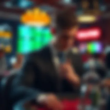 Visual symptoms of gambling addiction