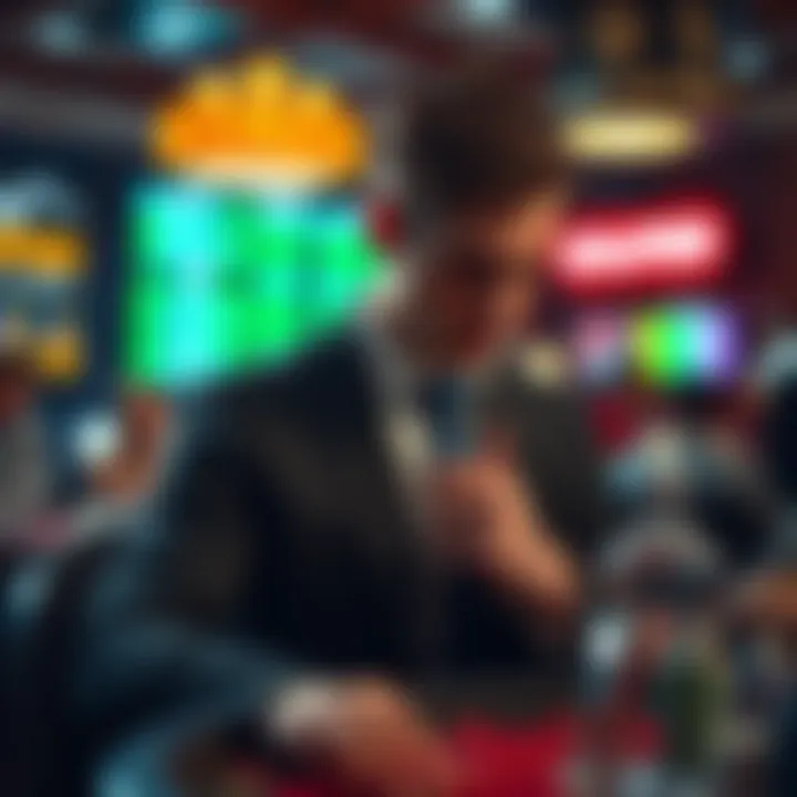 Visual symptoms of gambling addiction