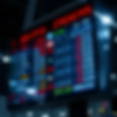 A digital screen displaying winning odds and statistics