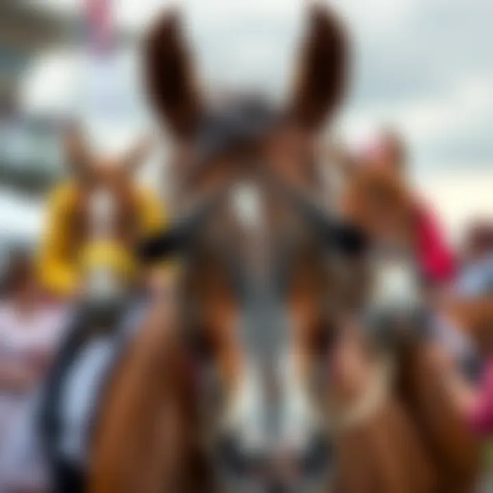 Historic horse racing event capturing the essence of tradition