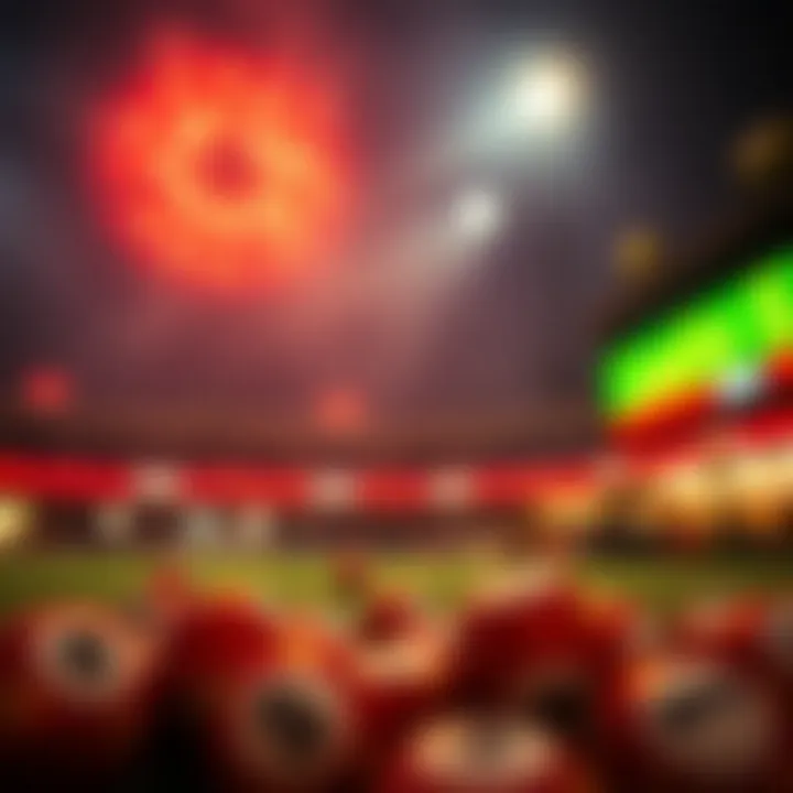 Visual representation of tax implications for lottery winners