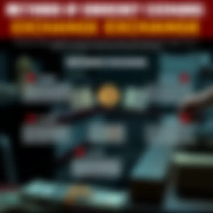 Infographic showing different methods of currency exchange