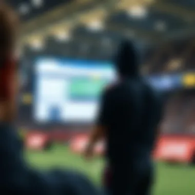 Innovative betting platform showcasing user experience