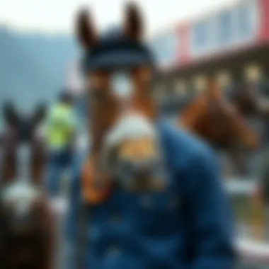 Community engagement in the horse racing scene