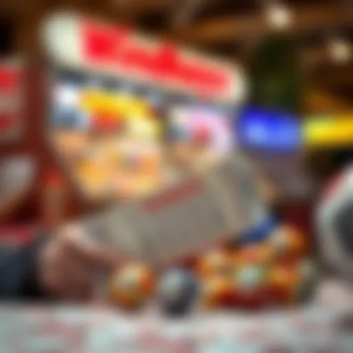 Conceptual illustration of losing a lottery ticket