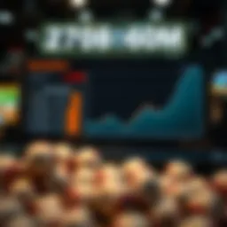 An analytical chart depicting lottery number trends