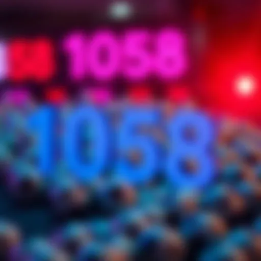 Visual representation of number frequency analysis