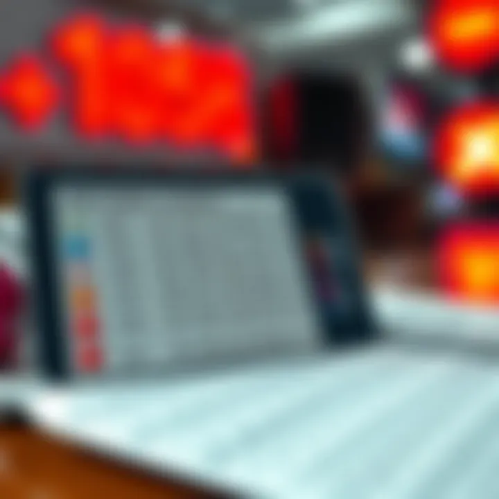 Pattern analysis chart for lottery number selection