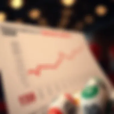 Graph illustrating statistical significance of selected numbers