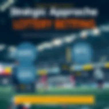 An infographic showcasing strategic approaches to lottery betting.