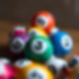 Symbolic representation of lottery ball colors