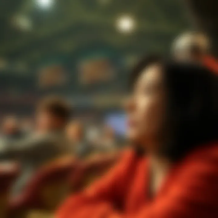 A contemplative moment reflecting on lottery winnings