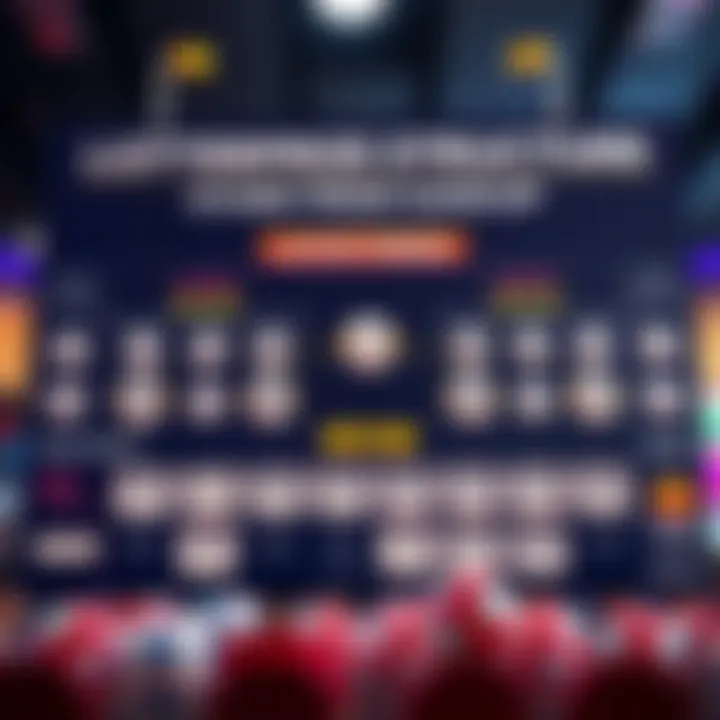 Infographic detailing the lottery prize structure