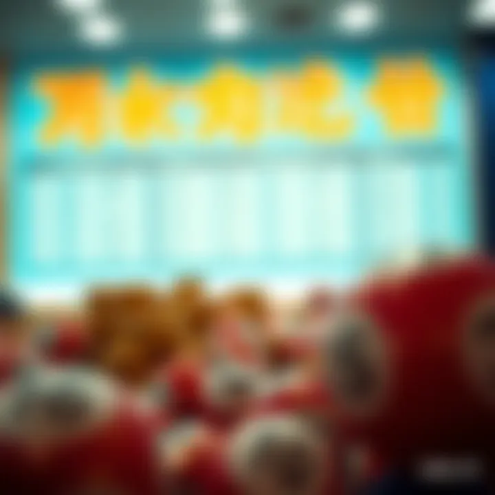 Visual representation of tax implications on lottery prizes