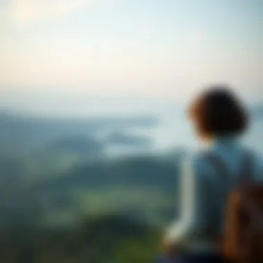 Embracing a New Lifestyle After Winning A serene landscape symbolizing newfound freedom