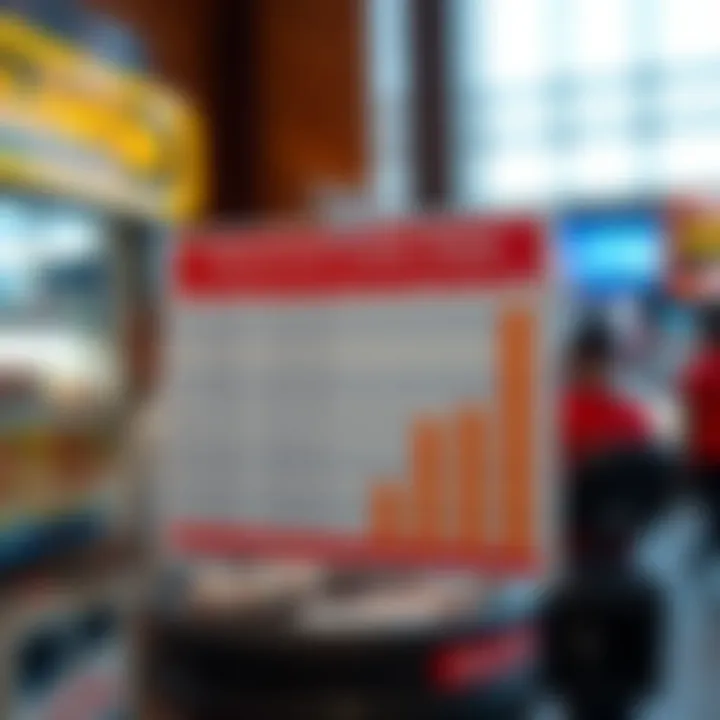 Chart comparing historical lottery data