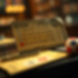 Historical winning lottery ticket showcasing past draws