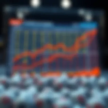 Graph showcasing lottery number patterns