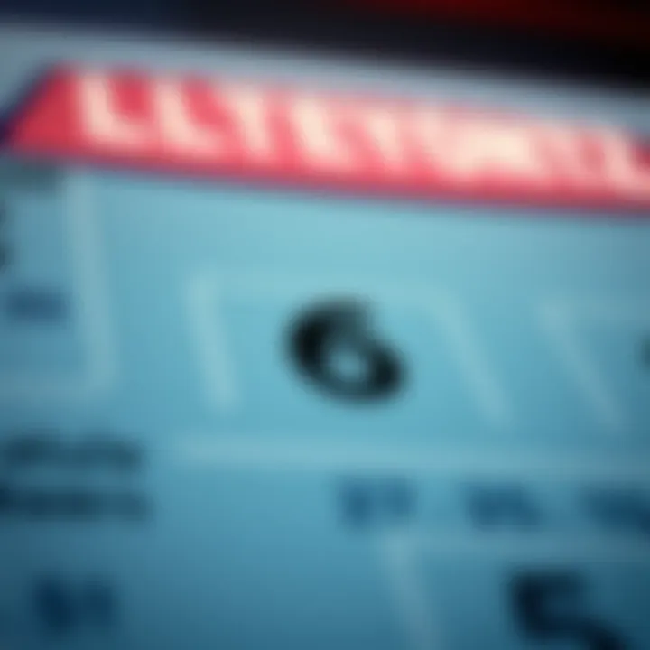 Visualization of lottery number patterns