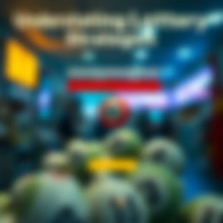 Infographic on lottery strategies