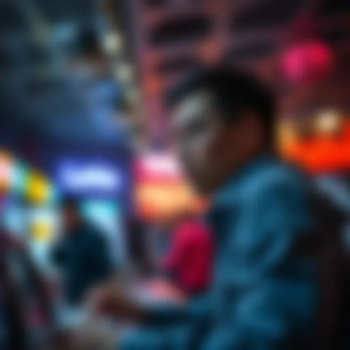 Community and information-sharing in lottery